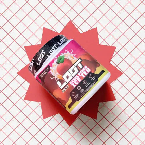 Cube Pixel Peach Ice Tea