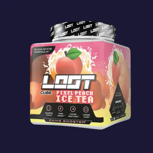 Cube Pixel Peach Ice Tea