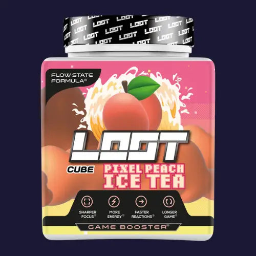 Cube Pixel Peach Ice Tea